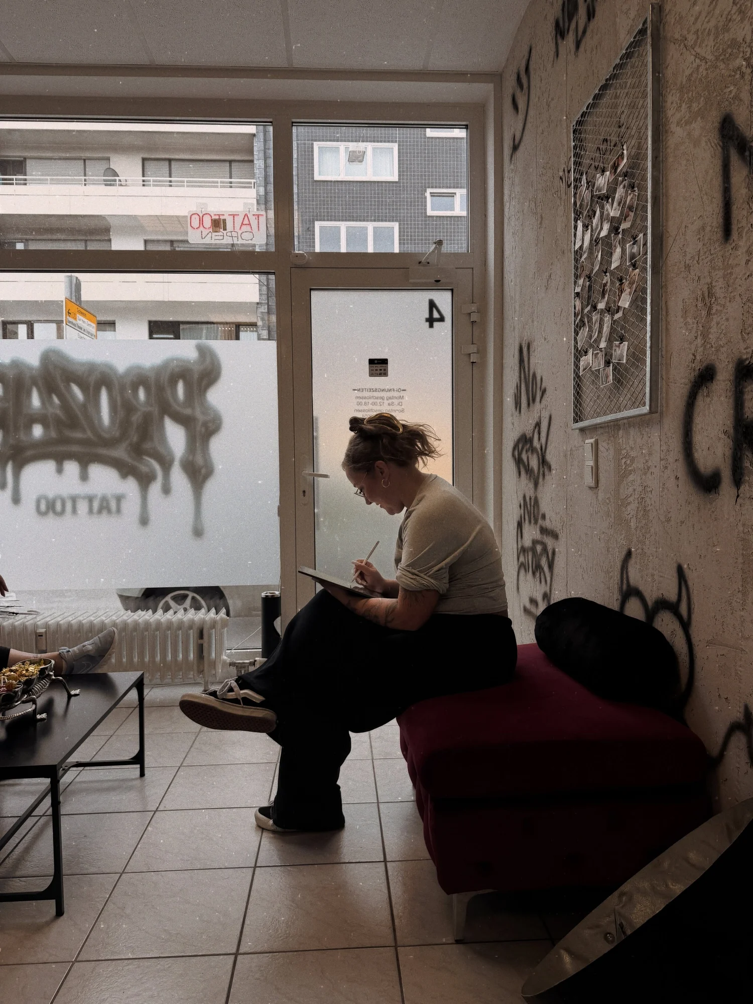 Eindruck aus dem Tattoostudio