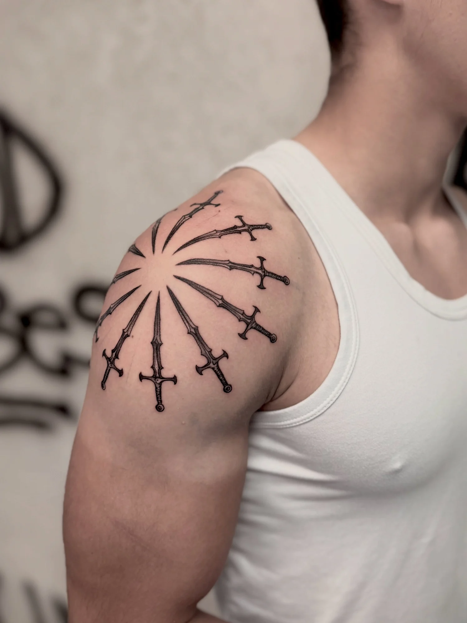 Schwert Tattoo